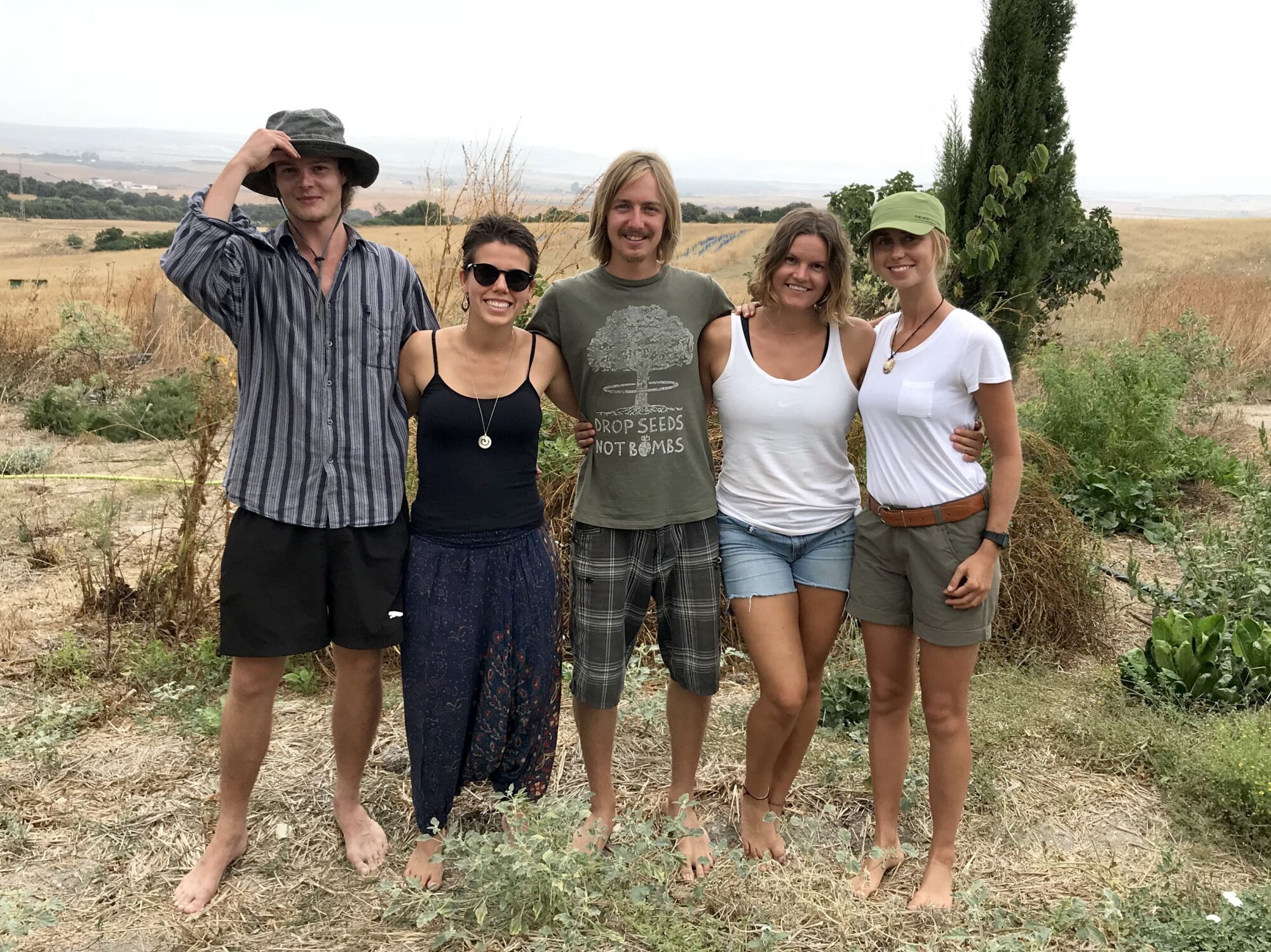 Permaculture students